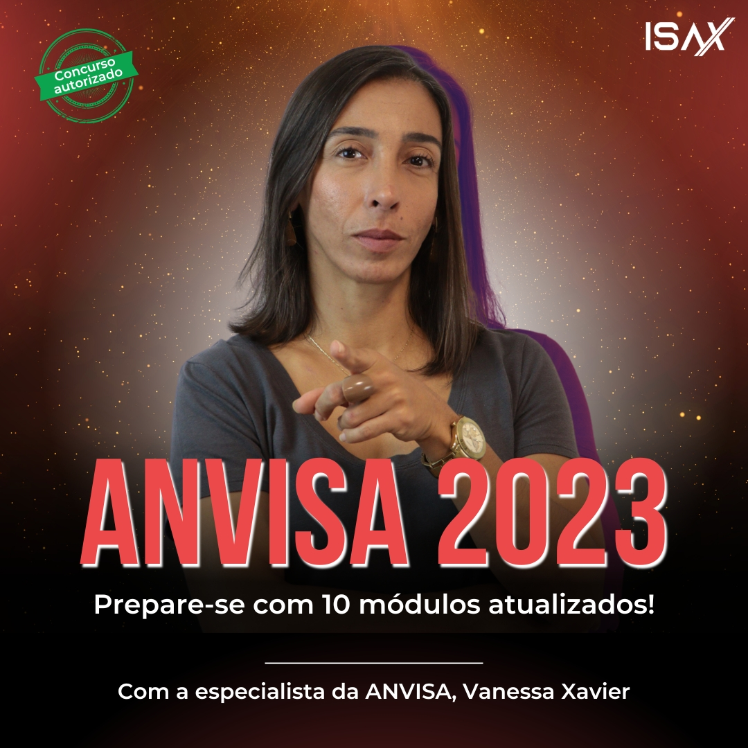 ANVISA 2023 – Conteúdo Pré-Edital